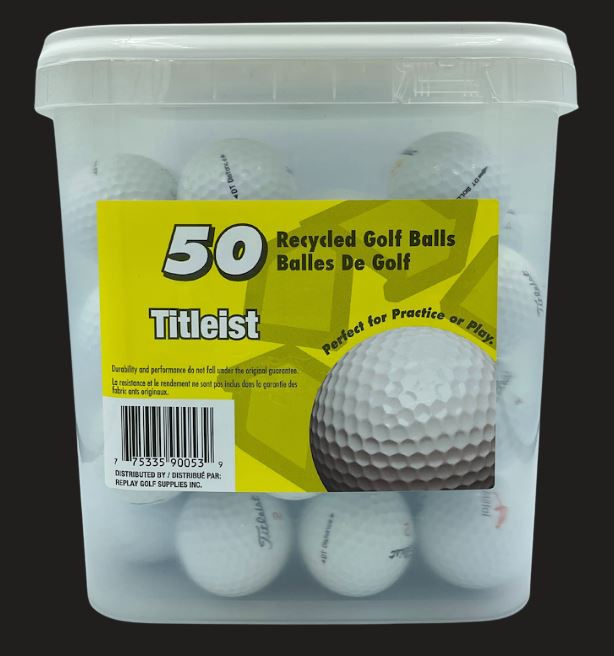 50 Ball Tub of Grade A Golf Balls (Case of 4)