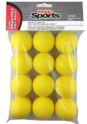 Pride Sports Foam Practice Balls (12/Pack)