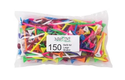 Martini Tees Large Shaker - Refill (150 Tees)