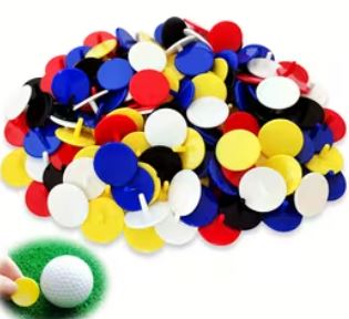 Plastic Ball Marker 1" (Bag Of 1000)