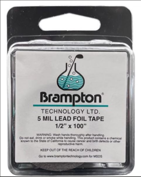 Lead Tape 1/2" X 100"